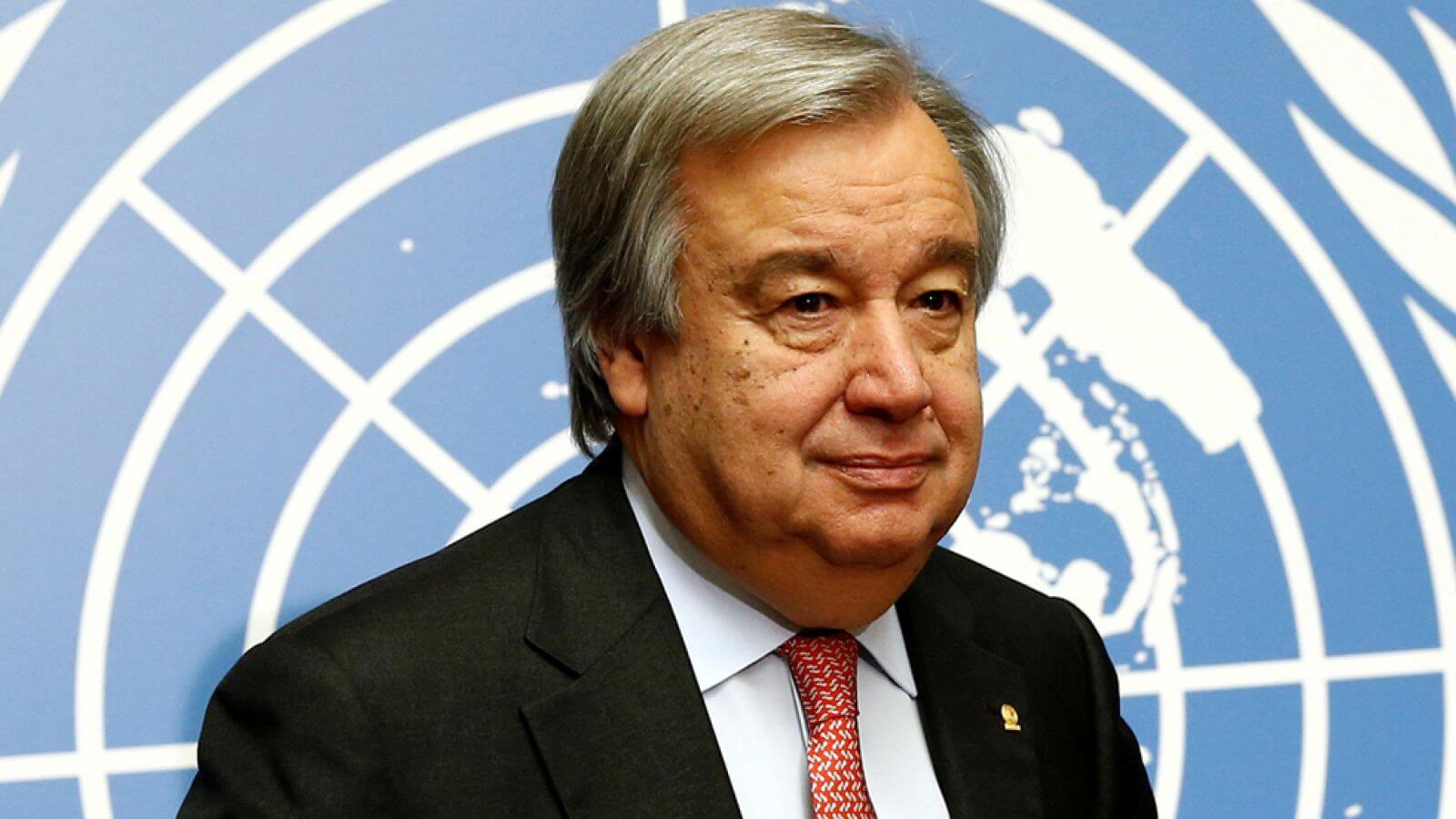 Antonio Guterres - Secretario General de la ONU